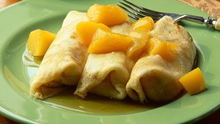 Блины на кефире без яиц