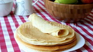 Блины на кефире