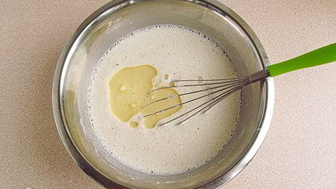 блины на минеральной воде