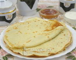 Блины на пиве