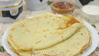 Блины на пиве