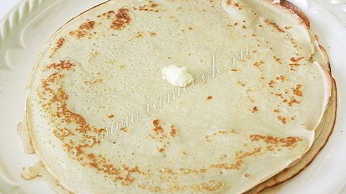 блины на пиве