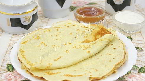 блины на пиве