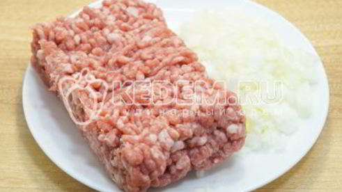 блины с куриным фаршем