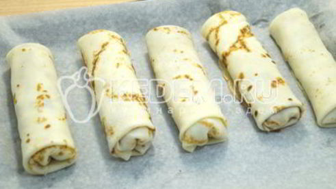 блины с куриным фаршем