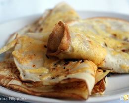 Блины с сыром