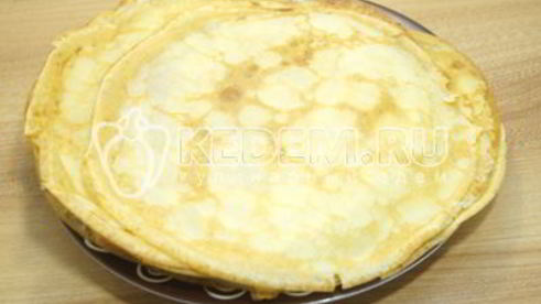 блины с творогом сливочные