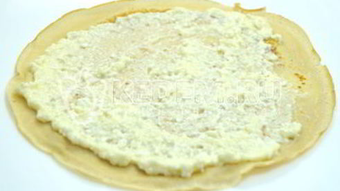 блины с творогом сливочные