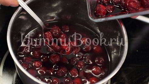 блины с вишнями