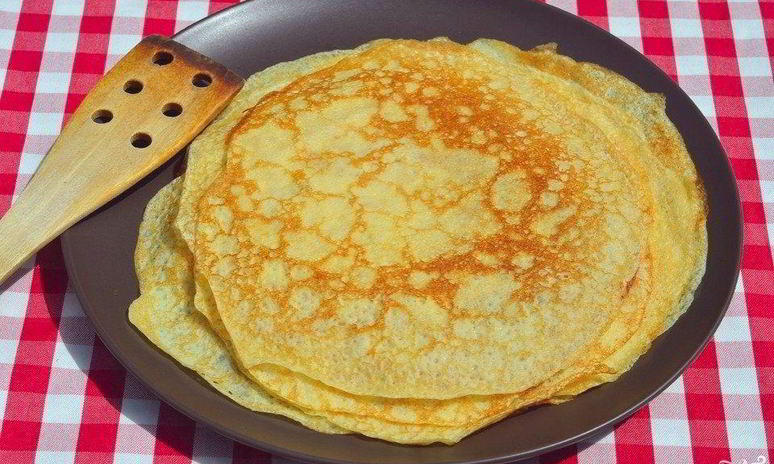 Рецепт блинов тоненьких