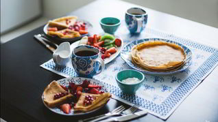 Блины заварные на молоке