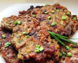 Грибные блины