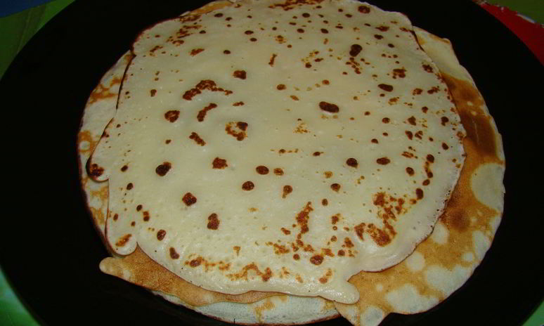Рецепт кислых блинов