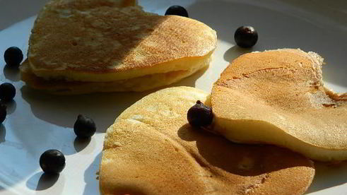 кокосовые панкейки