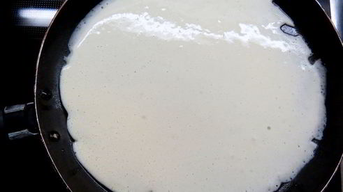 нежные блинчики на кефире