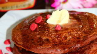 Панкейк красный бархат