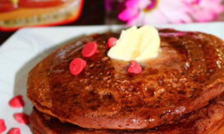 Рецепт панкейка красного бархат