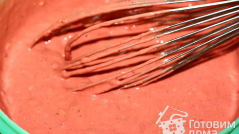 панкейк красный бархат