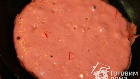 панкейк красный бархат