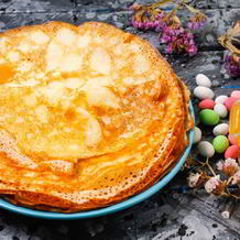 Блины на кефире