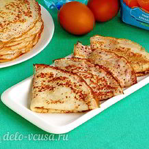 Блины на воде