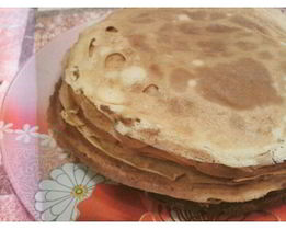 Простые тонкие блины