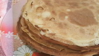 Простые тонкие блины