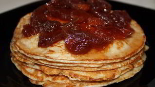 Ржаные блинчики