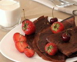 Шоколадные блинчики