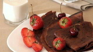 Шоколадные блинчики