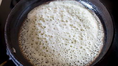 заварные блинчики на кефире