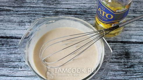 заварные блины на кефире и на кипятке