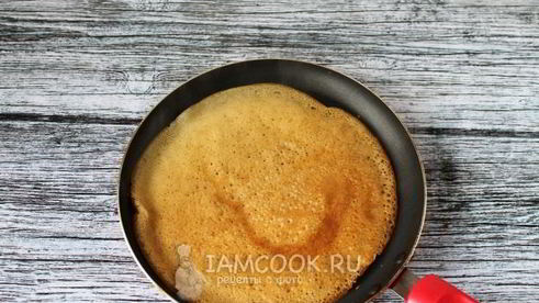 заварные блины на кефире и на кипятке