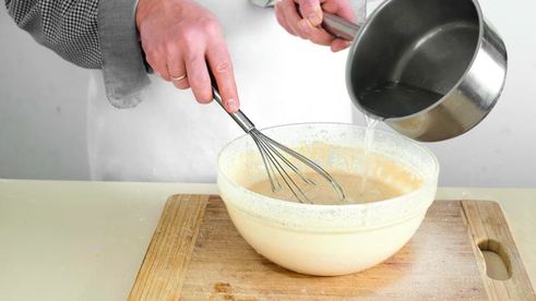 заварные блины на кефире