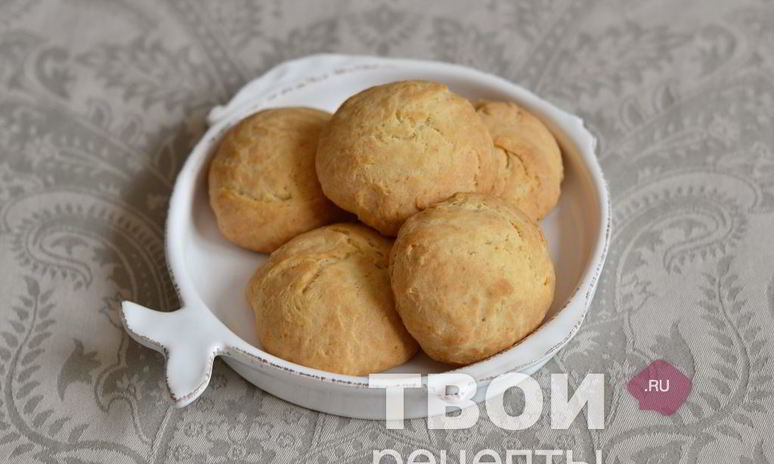 Рецепт булочек без дрожжей