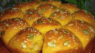 Булочки Оранжевое настроение