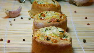 Булочки с брынзой Ароматные