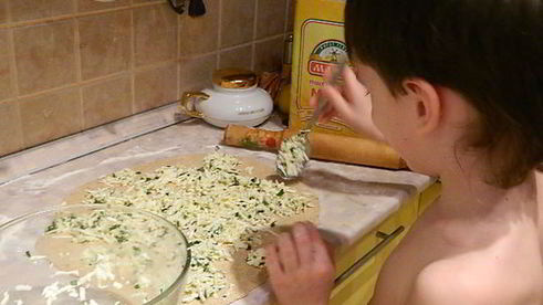 булочки с брынзой ароматные