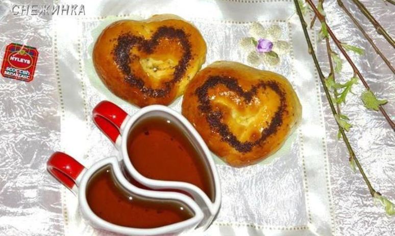 Рецепт булочек с любовью
