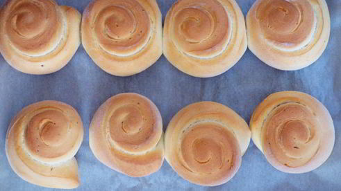 булочки с плавленым сыром