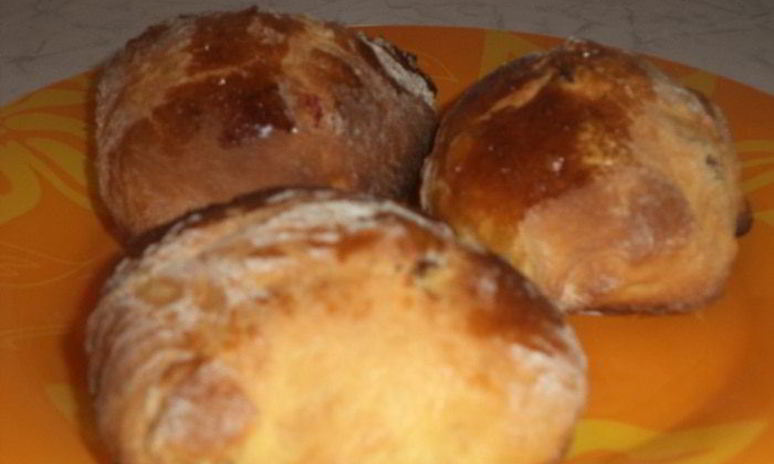 Рецепт булочек с цукатами