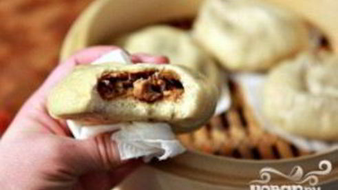 булочки со свининой