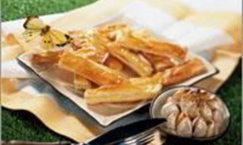 Рецепт чесночных плюшек