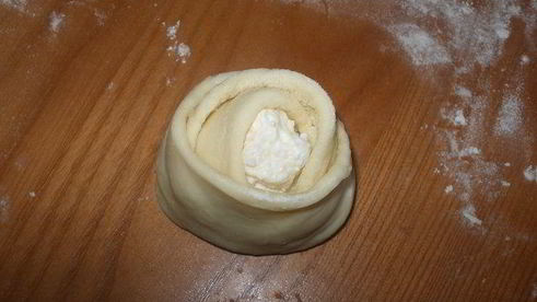 йогуртовые ватрушки-розочки