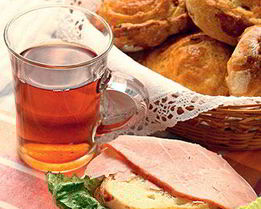 Картофельные булочки с луком