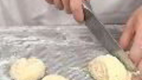 картофельные булочки с луком