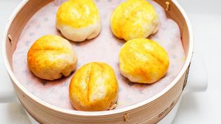 Китайские рисовые булочки на пару
