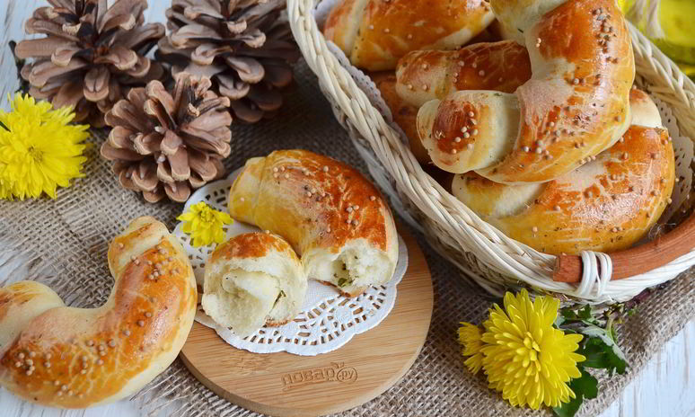 Рецепт круассанов-рогаликов с прованскими травами