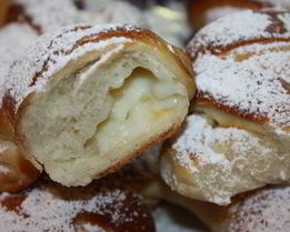 Круассаны с кремом патисьер