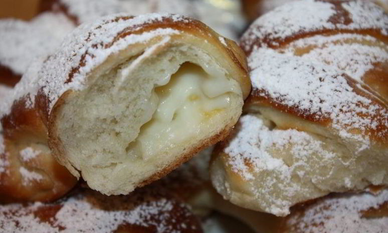 Рецепт круассанов с кремом патисьер